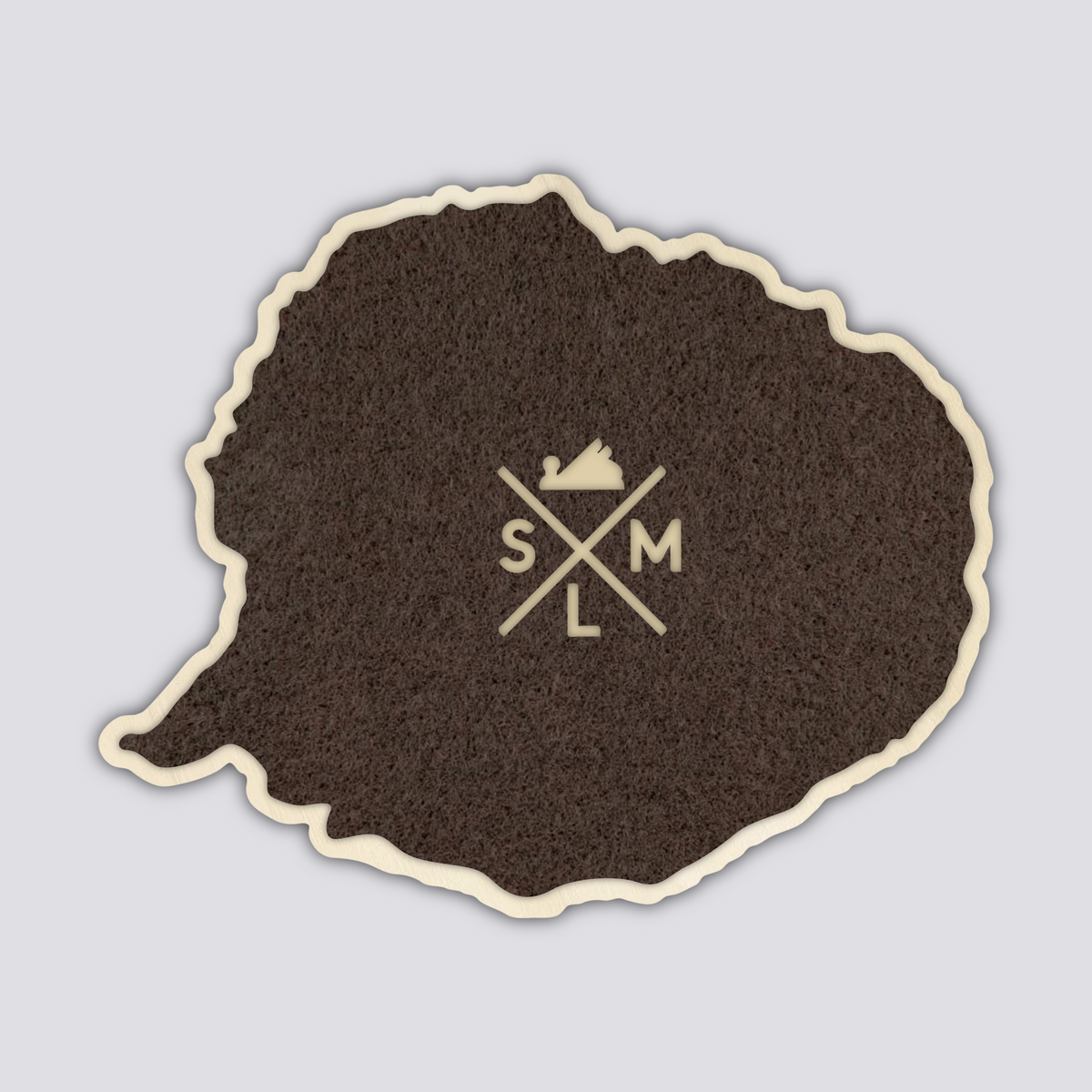 Mt McLoughlin Coaster | Wood Coaster Topography Map | Oregon Mountain
