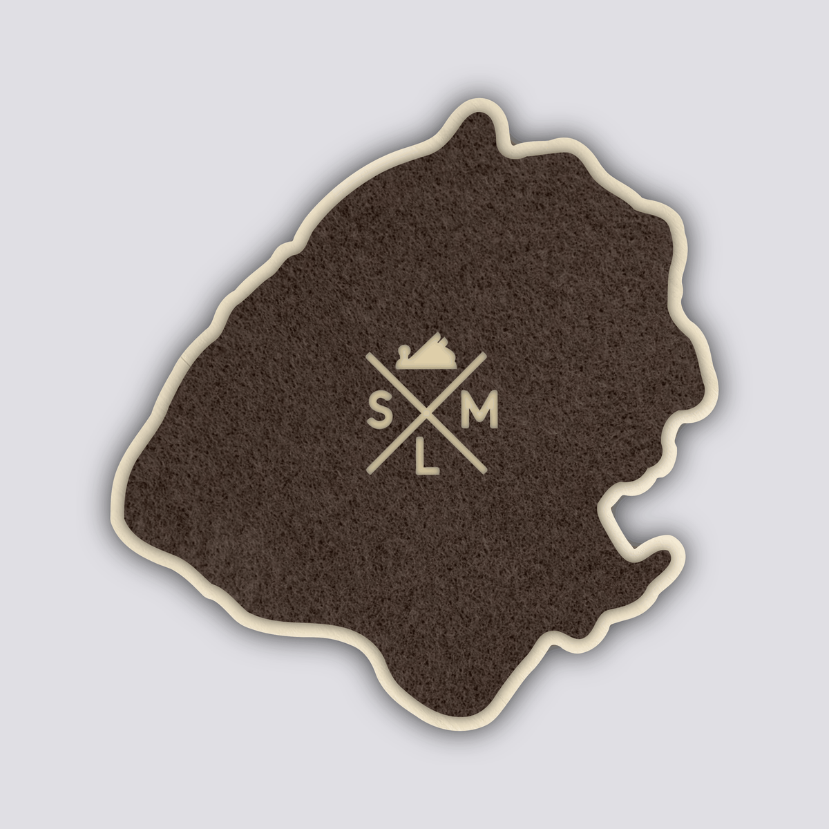 Issaquah Alps Coaster Set | Handmade Wooden Coaster | Washington Mountain Maps