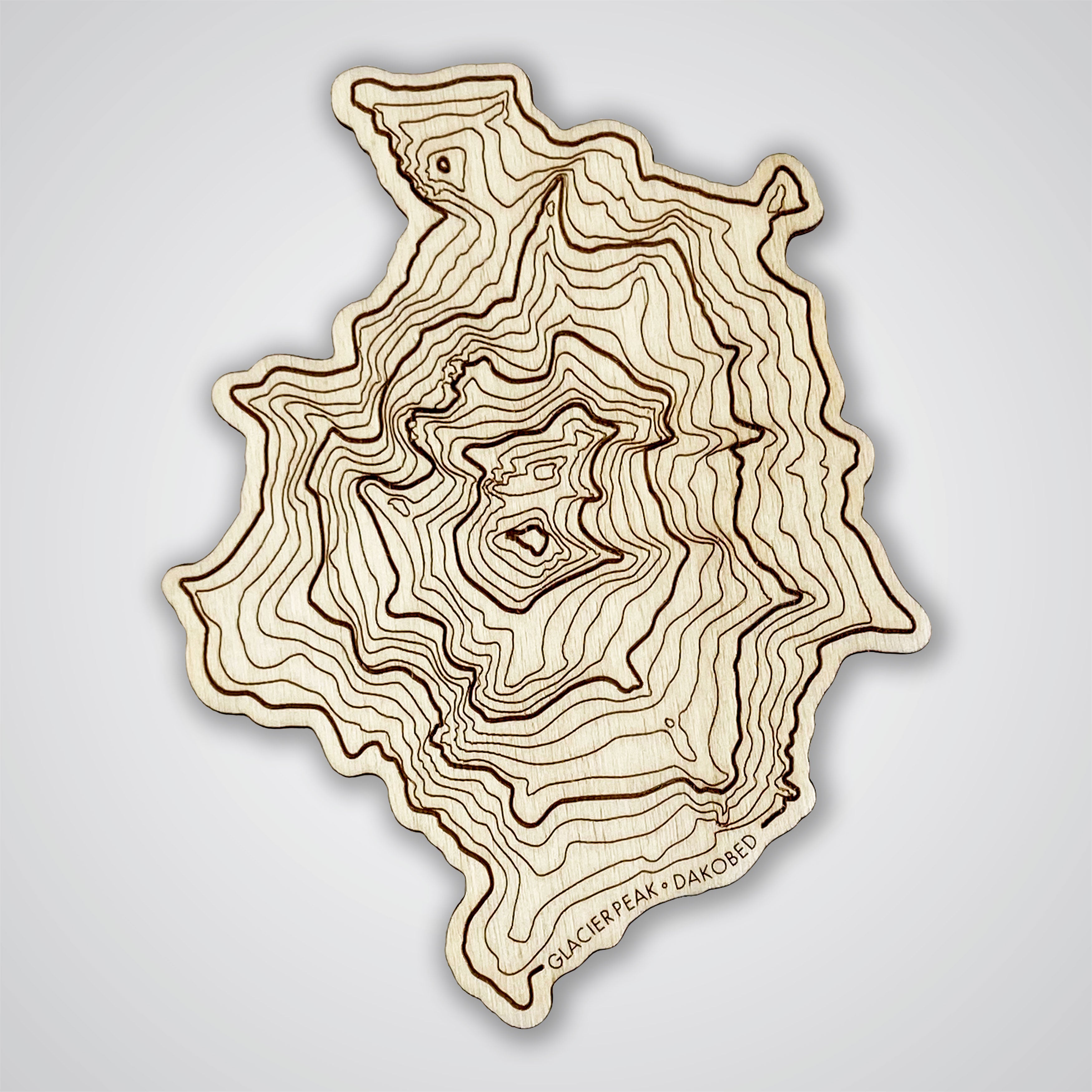 Glacier Peak Topography Coaster - Single